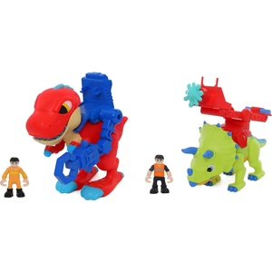 Dino Troop Kids Triceraptor ve T-Rex Figürleri