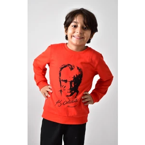 Çocuk Atatürk Baskılı Sweatshirt