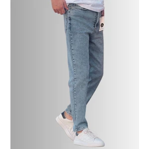 Vintage 90'lar Asit Mavi Pantolon