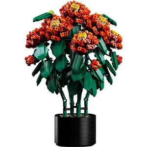 Mega Blok Çiçek Lantana (Çalı Minesi) 1615 Parça