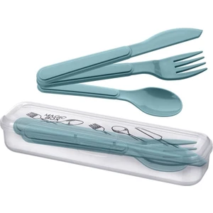 Buffer® Kendiliğinden Kutulu Hijyenik Plastik Piknik Tipi Çatal Kaşık Bıçak Seti