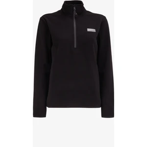 Discovery Expedition Düz Siyah Kadın Polar Sweatshırt D4WL-SWT3929