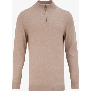 Bato Yaka Basic Düz Vizon Melanj Erkek Kazak F4WM-KZK 2846