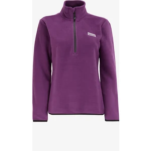 Discovery Expedition Düz Mor Kadın Polar Sweatshırt D4WL-SWT3929