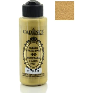 Cadence Yaldız Boya Su Bazlı 120 ml Yeşil Altın 101