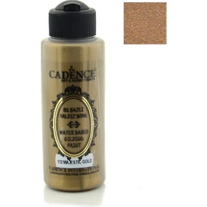 Cadence Yaldız Boya Su Bazlı 120 ml Majestik Altın 112