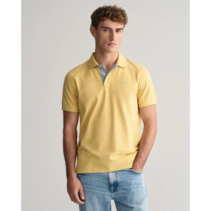 Erkek Sarı Regular Fit Logolu Polo 2062026.726
