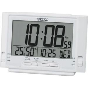 Clocks QHL095W Termometre ve Nemölçer Masa Saati