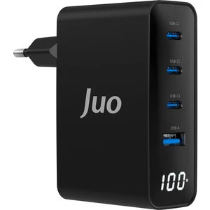 100W Gan LED Ekranlı 3 Type-C + Usb-A Hızlı Şarj Cihazı iPhone & Macbook & Notebook Şarj Aleti