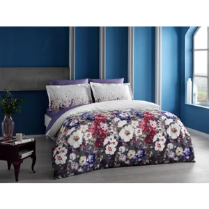 Colorful Saten Çift Kişilik Nevresim Takımı