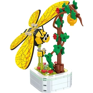 Mega Çi?çekler ve Böcekler Yapı Blokları Arı