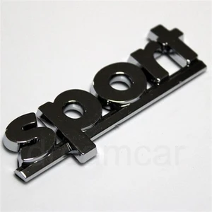 Sport Krom 3 Boyutlu Amblem 8000636