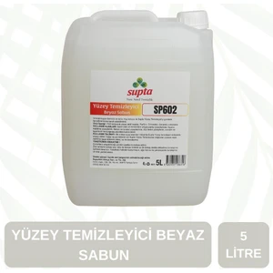 Sıvı Yüzey Temizleyici Beyaz Sabun Kokulu 5 LT
