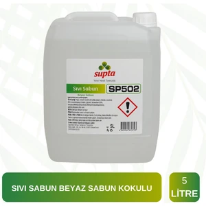Sıvı Sabun Beyaz Sabun Kokulu 5 LT