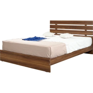 Pasific Home Huga Çift Kişilik 160 X 200 Başlıklı Karyola, Ceviz