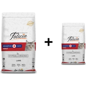 Kuzulu Yetişkin Kedi Maması 12 kg + 1 Adet Felicia Kuzulu Yetişkin Kedi Maması 2 kg