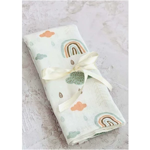 Çok Amaçlı Müslin Örtü 75x75 cm Unisex Yumuşak Makinede Yıkanabilir Düz Desen