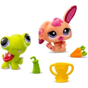Littlest Pet Shop 2'li Paketa 00587 G7#94-G7#95 Kaplumbağa-Tavşan