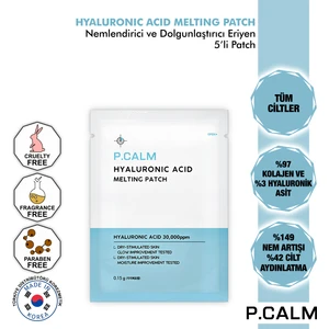 Kolajen ve Hyaluronik Asit içeren Melting Eriyen Patch - 5 Adet