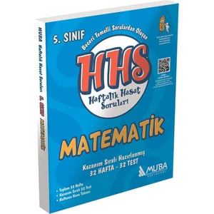 Muba Yayınları 1434 - 5.Sınıf Matematik Haftalık Hasat Soruları (HHS)