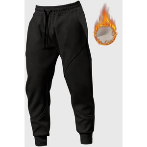 Ghassy Co. Run Sporcu Günlük Içi Şardonlu Üç Iplik Spor Eşofman Altı