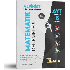 Rasyonel Yayınları Alpinist AYT Matematik 8 li Deneme Seti (Alpinist Serisi)
