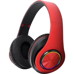 B39 Kablosuz Rgb LED Bluetooth Kulaklık 8d Ses Kalitesi Katlanabilir Fm-Aux-Sd