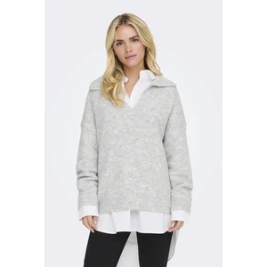Onlmaggıe Lıfe Ls Splıt Neck cc Knt GRİMELANJ15324310
