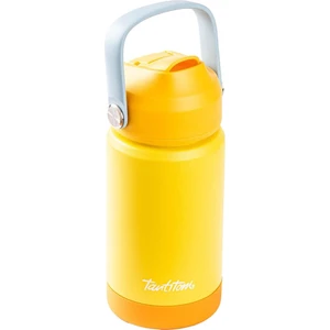 025-01-TUTAMAÇLI Sarı Paslanmaz Çelik Pipetli Termos 350ML