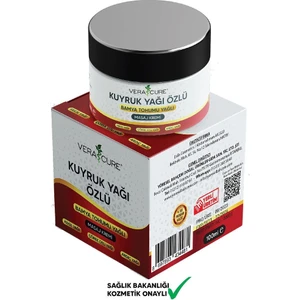 Vera Cure Kuyruk Yağı Özlü Bamya Tohumu Yağlı Krem %100 Doğal Özel Formül 100 ml