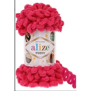 Puffy 5 Adet Elle Örülen Kadife Ip No 149 Fuşya