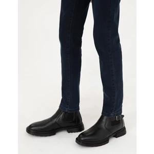 Pierre Cardin Erkek Siyah %100 Deri Bot 50298490-VR046