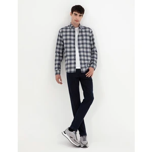 Pierre Cardin Erkek Lacivert Slim Fit Jean Pantolon 50294576-Vr033