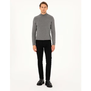 Pierre Cardin Erkek Siyah Slim Fit Jean Pantolon 50299849-Vr046