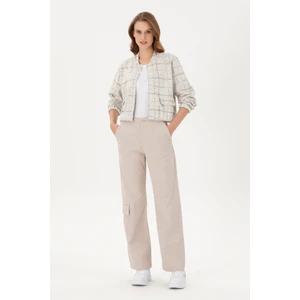 U.S. Polo Assn. Kadın Taş Cargofit Kanvas Pantolon 50290855-VR049