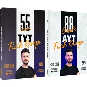 Parlayan Projeler Özcan Aykın 2025 TYT - AYT 55 Günde Fizik Kampı Set