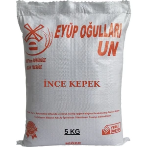 5kg İnce Buğday Kepeği
Eyüp Oğulları Un