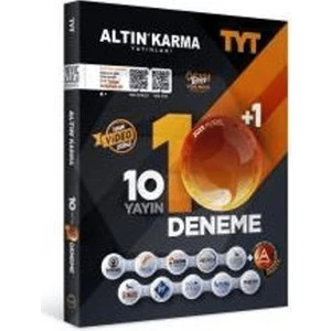 Altın Karma Yayınları 2025 TYT 10 Deneme Seti