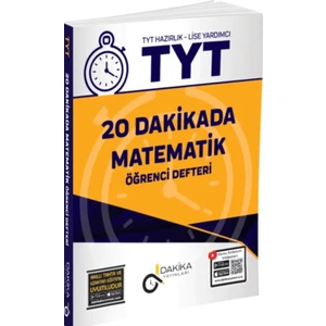Dakika Yayınları TYT Matematik Öğrenci Defteri