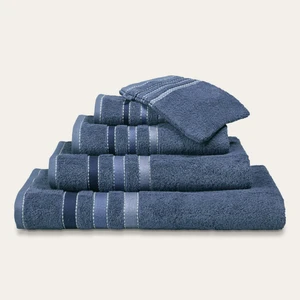 | Puresoft | %100 Doğal Pamuk Banyo Havlusu | 70X140 cm | Nostaljik Mavi