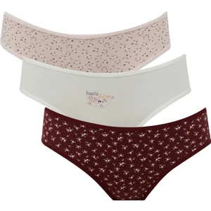 3'lü Paketli Slip Külot-Fall in Love E2476AX24WN
