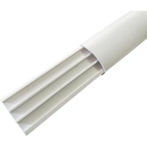 Sert Plastik 50x12 Balık Sırtı Kablo Kanalı Yapışkanlı 2 mt Beyaz