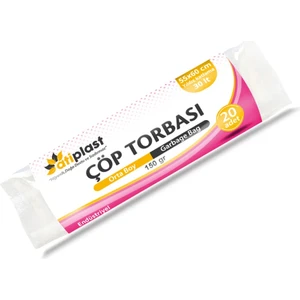 Atiplast Çöp Torbası Endüstriyel Orta Boy 150 gr 55 x 60 cm Siyah