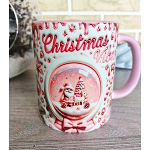 Mugs And Love Yılbaşı Kar Küresi Porselen Kupa