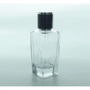 Parfüm Şişesi 50 ml ( 10 Adet )  Konik Prizma Kolay Kapama Boş Şişe