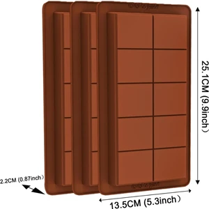 Pastry Planet Silikon Dubai Çikolata Kalıbı Orjinal (200 Gram)