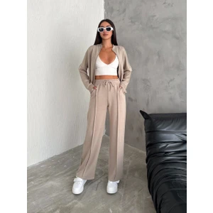 Kadın Modal Kumaş Oys Fermuarlı Takım