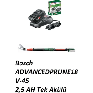 ADVANCEDPRUNE18V-45 2,5 Ah Tek Akülü Budama Makinesi