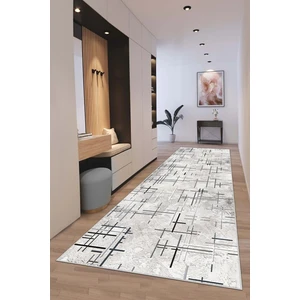 Uy Style Tekstil Yıkanabilir Yumuşak Süngerli Kolay Temizlenir Kaymaz Pamuk Taban Dijital Baskılı Koridor Mutfak Halı