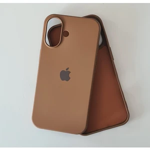 Pirok Store Apple iPhone 16 Uyumlu Lansman Içi Kadife Esnek Silikon Kılıf